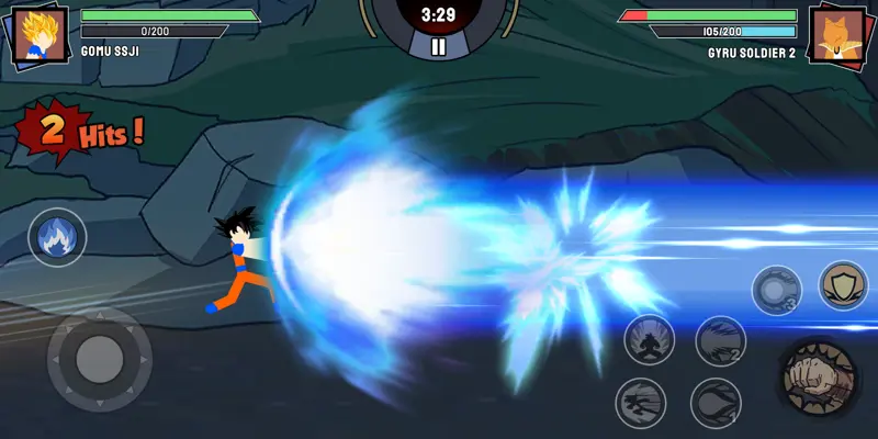 Stickman Warriors - Super Dragon Shadow Fight android App screenshot 5